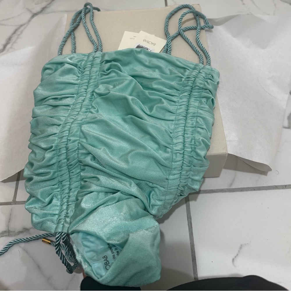 Baobab Collection Aqua One Piece Swimsuit